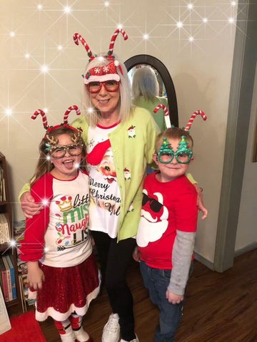 Grammie-Gigi the inpiration with her grandchildren
